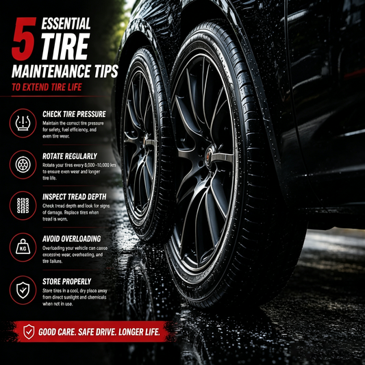 5 Essential Tire Maintenance Tips to Extend Tire Life